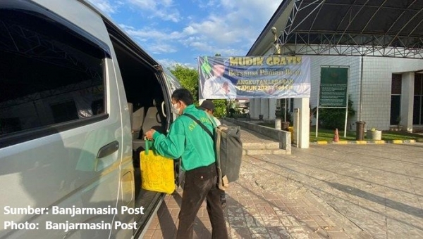 mudik gratis 2024 kalsel